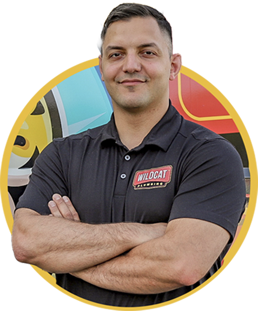 Camilo, owner operator of Wildcat Plumbing